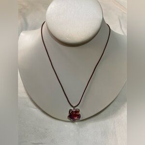 Swarovski Purple Star Necklace 💜